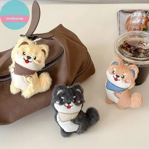 Sund Hoạt Hình Dễ Thương Sang Trọng Shiba Inu Puppy Búp Bê Mặt Dây Chuyền Ba Lô Treo Trang Trí Quà Tặng VN