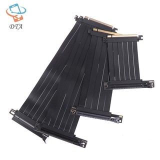 [DTA] Cáp nâng PCIE 3.0 4.0 16x Tốc độ đầy đủ Cáp mở rộng Card đồ họa PCIE Express GPU Mở rộng Card Riser Shielded Extender VN