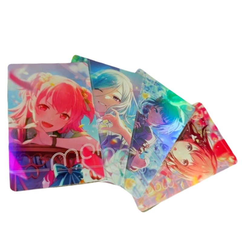 96 chiếc World Project Color Stage Laser Photo Card Set In tức thì & Anime Thẻ sưu tập