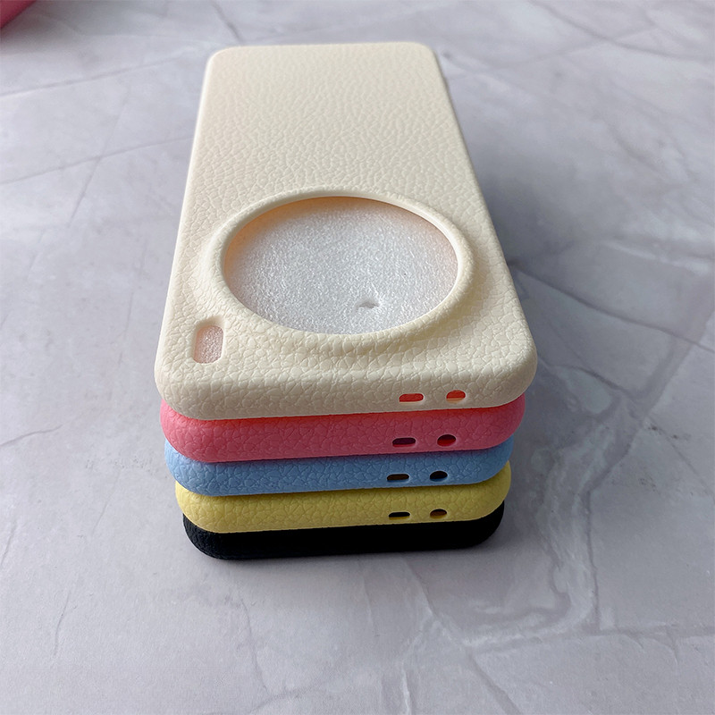 Ốp điện thoại TPU mềm Litchi Grain Micro Matte cho VIVO X300 Pro X200 Pro / X200 Pro Mini / X200 / X100S X90 X80 X70 X60 Vỏ chống sốc