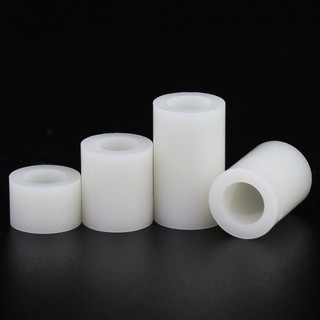 ((LXY) Cột Nhựa Hỗ Trợ Cột Trụ Cách Điện M3 / M4，CỘt Nhựa TRÒN CÁCH ĐIỆN lỗ，cọc nhựa TRẮNG，Màu Trắng chân cọc ，nhựa đỡ mạch không ren，Đệm Bằng Nhựa ABS Nylon Đục Lỗ (RM-VN-1)