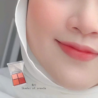 [ODBO] Bảng Phấn Mắt 4 Ô ODBO Signature 4 Shades Bluscher Cosmetic