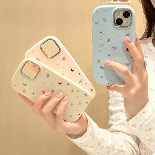 Ốp Lưng Ngôi Sao Nơ Dễ Thương Cho OPPO Reno 12F 11F 5G 4 7 Pro 6 8 8T 5 6 Lite 5F 5Z 6Z 7Z 8Z 2F A3 Pro A3X A3 A78 A98 5G A57 A77 A58 A38 A18 Vỏ Mạ Kim Loại Họa tiết ống kính INS Chống sốc