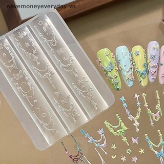3D Silicone khuôn móng tay trang trí, DIY Silicone khuôn móng tay dụng cụ