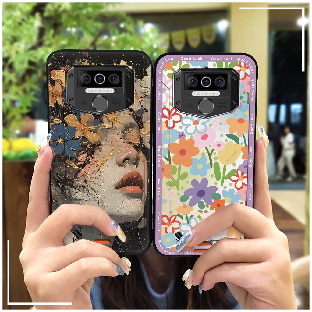 Ốp Điện Thoại Bảo Vệ Graffiti Cho Oukitel WP5 / WP5 Pro, túi điện thoại thời trang, TPU bền, chống bụi, tranh sơn dầu hoạt hình
