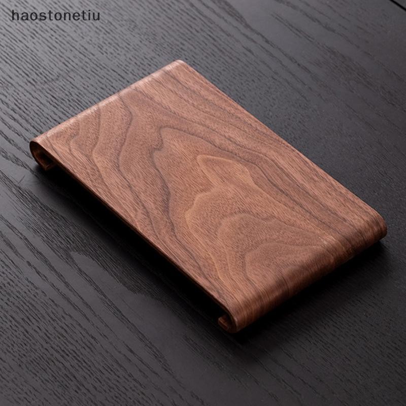 HA Phong Cách Retro Quả óc chó Khay Trà Xà Phòng Gỗ Thơm Nến Bảo Quản Hộ Gia Đình Để Bàn Hộp Bảo Quản Tấm Trang Trí n