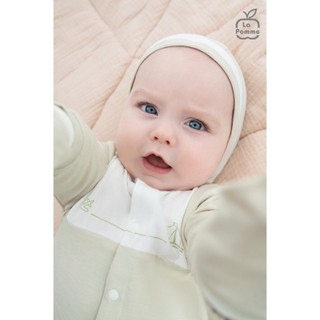 La pomme SS2025 BST sơ sinh La Pomme phối cổ ngọt ngào - Be cho bé T6.0