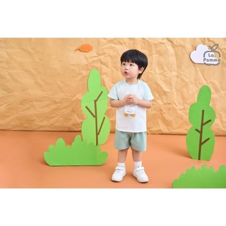La pomme BST La Pomme Ngôi nhà của Cún con - Trắng cho bé T6.0