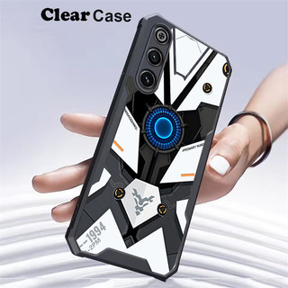 Ốp Điện Thoại Cho ZTE Nubia Red Magic 10 Air 10S Pro Plus 9 9S 8 8S Pro Plus Chống Sốc Acrylic Trong Suốt Siêu Mỏng Case D01