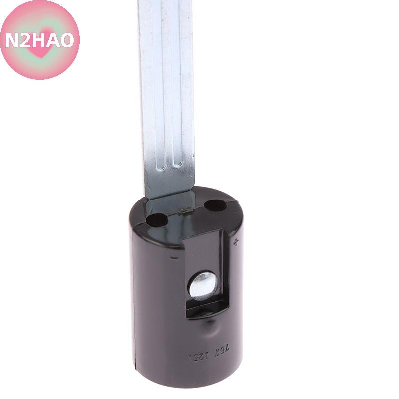 N2HAO 10 Chiếc E14 43mm 53mm 68mm 76mm 86mm Đèn Chùm Nhựa Chiều Cao Đèn Giá Đỡ Đèn Phụ Kiện Đèn Nến Đế Ổ Cắm n