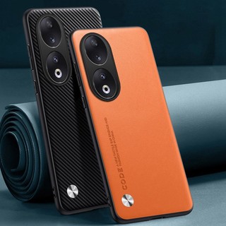 Ốp lưng cho Honor 90 / 90 Lite / 90 Pro / 80 / 80 Pro Vỏ da PU mờ sang trọng chống sốc