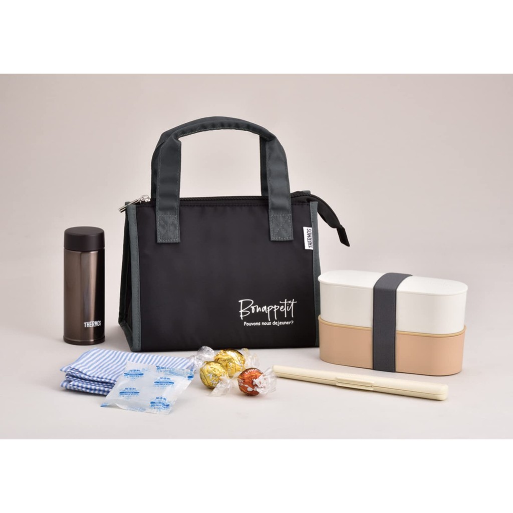 Thermos Insulated Lunch Bag 2L Black RFC-002 BK ㅤDirect From Japan