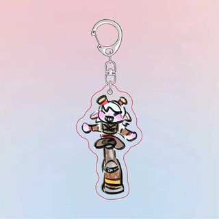 League of Legends Animation Game Peripheral Toy Funny Acrylic Pendants Keychain Garnish Accesso