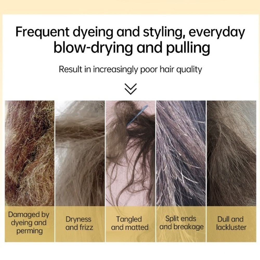STARYSWAY Keratin Hair Treatment, Smoothing Straightening 8 Giây Hair, Hiệu quả Không hấp Kem dưỡng tóc Sửa chữa mềm mại Chăm sóc tóc chuyên nghiệp