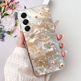 Dành Cho Samsung Galaxy A17 Mới Thanh Lịch Họa Tiết Mèo Vỏ Điện Thoại TPU Silicon Mềm SamsungA17 A 17