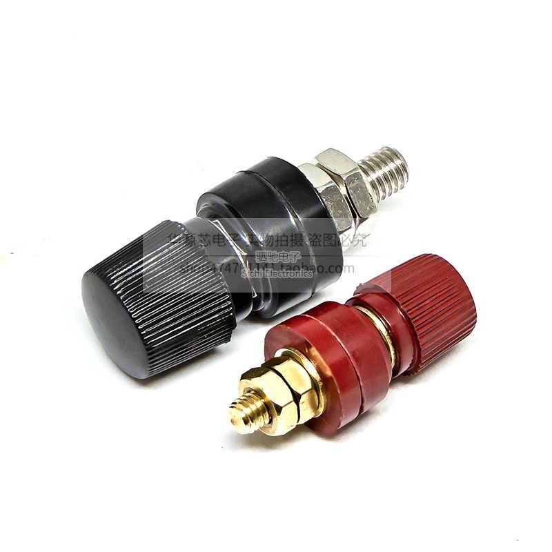 333 / 555 Loại Đầu Nối Biến Tần Kẹp M6M8 Chịu Nhiệt Độ Cao 6 / 8MM Đồng Nguyên Chất Mạ Vàng Cao Dòng Điện Dây Nhà Ga