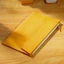 ICUCKO Bound Notebook, Giấy Kraft Có Thể Gập Lại Có Dây Kéo Túi, Túi Da Du Lịch Túi Bảo Quản Người Lập Kế Hoạch Phụ Kiện