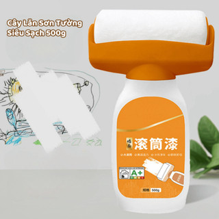 Cây Lăn Sơn Tường Cao Cấp 500g Làm Sạch Tường Bị Vẽ Bẩn - Ố Vàng - Nấm Mốc, Độ Che Phủ Cao