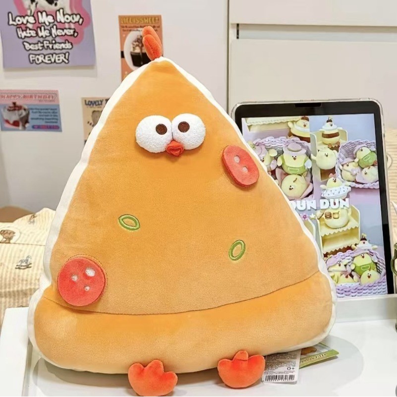 Kawaii Dundun Gà Sang Trọng Đồ Chơi Dễ Thương Hamburger Gà Sang Trọng Búp Bê Sáng Tạo Sandwich Pizza Gà Đồ Chơi Nhồi Bông Mềm Mại Cho Bé Làm Dịu Búp Bê Trang Trí Nhà Quà Tặng Năm Mới Quà Tặng Sinh Nhật