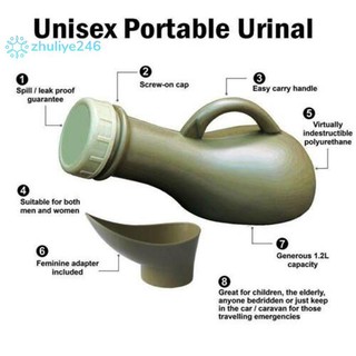 < zhuliye246 > Bình Nước Tiểu Di Động Unisex Nữ Nữ Nam Bé Trai Cắm Trại Du Lịch Mới
