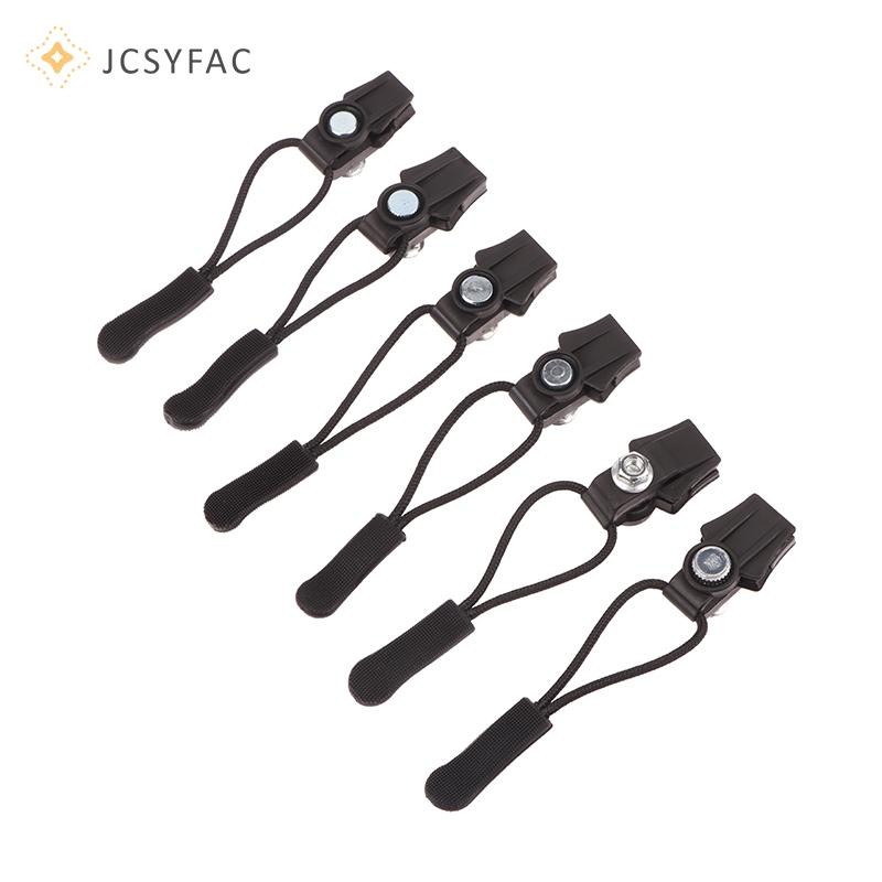 JCSYFAC 6 Cái Đa Năng Dây Kéo Sửa Chữa Bộ Thay Thế Sửa Chữa Dây Kéo Trượt Răng Cứu Hộ Vít Dây Kéo Mới