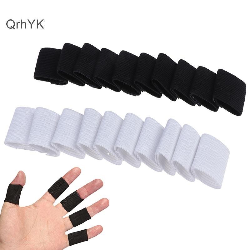 Nhà Máy Thời Trang 10 Chiếc Ngón Tay Thể Thao Bóng Rổ Hỗ Trợ Bọc Co Giãn Bảo Vệ Nẹp Bảo Vệ Qrhyk
