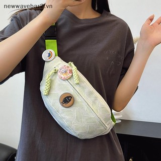 [Mới] Túi đeo vai đơn sức chứa lớn phong cách Hàn Quốc dành cho nữ Túi đeo ngực nhỏ hợp thời trang đơn giản.