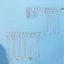 Giá đỡ vòng cổ ROLY, Giá đỡ vòng cổ treo tường trong suốt, Tinh tế với 7 / 12 Móc Acrylic Trang sức sắp xếp Vòng cổ Vòng tay Dây chuyền