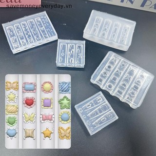 [savemoneyeveryday] Chai Sứ Hoạt Hình Ngôi Sao Đèn Lồng Khuôn Silicon Dập Móng Tay Trang Trí Móng Tay Thiết Kế DIY Dụng Cụ Làm Móng Tay Nghệ Thuật [vn]