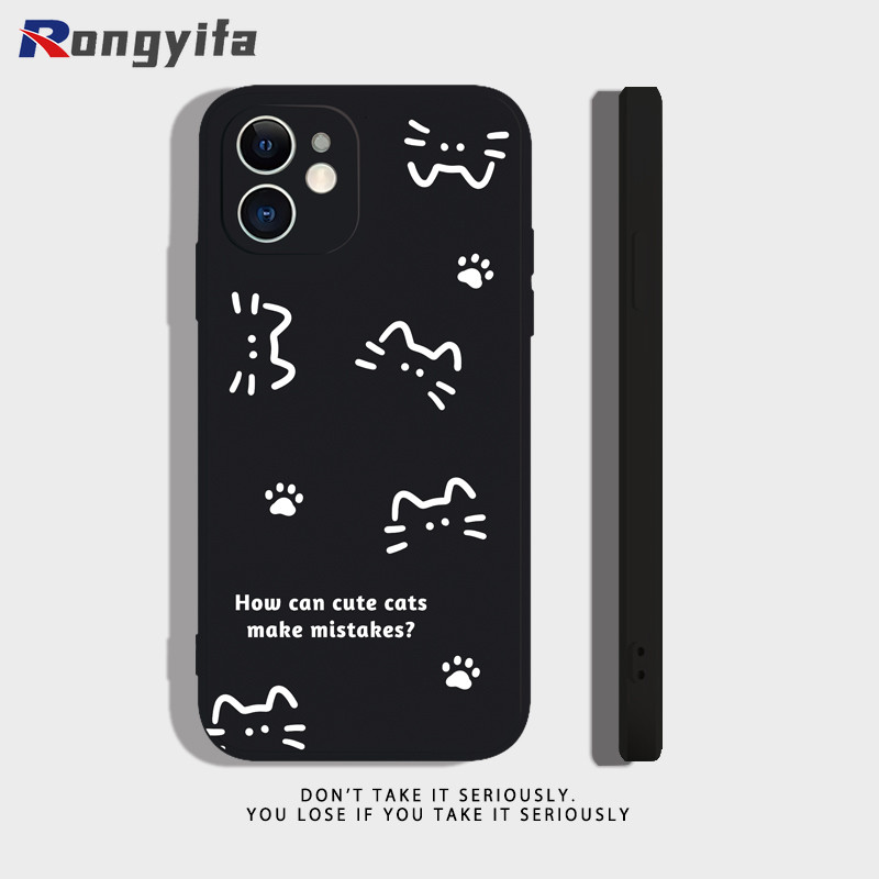 Ốp Điện Thoại Mèo Hoạt Hình Cho Samsung Galaxy Note 20 Ultra 10 Plus Lite 9 8 J7 Prime J5 Pro 2017 J6 J4 Plus J6 + J4 + 4G Ốp Lưng Mềm Mờ Vỏ Cặp Đôi Chống Sốc Dễ Thương