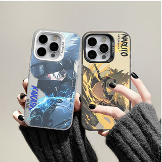 Ốp Điện Thoại Anime Naruto Cho Samsung Galaxy S25 S24 S23 Ultra S24FE S23FE S20FE Ốp Lưng Sasuke Obito Hatake Kakashi Xu Hướng Thương Hiệu Cool Laser IMD Matte Hard