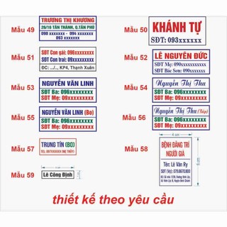 Phù hiệu bảng tên học sinh Trung Học Phổ Thông, bảng tên Cấp 3. Bảng tên in UV ủi là dính kt 2.5x7cm