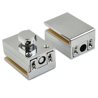 Khóa Cửa Kính Sàn Chốt Khóa Bu Lông Cho Gia Đình Phòng Tắm Nhà Vệ Sinh Cửa Hàng Không Đấm Cửa Đơn Mặt Đất Khóa Hợp Kim Kẽm Phần Cứng