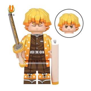 Demon Slayer Hình Lắp Ráp Tượng Đồ Chơi Cho Sưu Tập Người Yêu Quà Tặng Sinh Nhật ABS Mô Hình Nhân Vật Hành Động Cho Trẻ Em