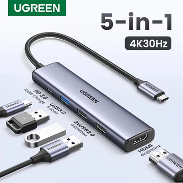 UGREEN USB-C Hub HUB-100W – 100W, 4K