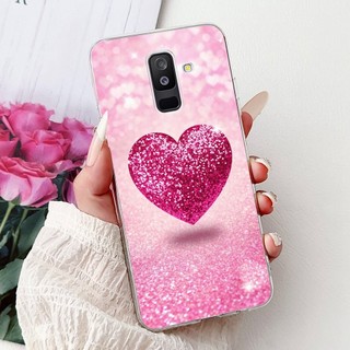 Dành Cho Samsung Galaxy A6 + (2018) A605G / A6 (2018) A600F Mới Thanh Lịch Tranh Hoa Mèo Silicon Mềm TPU Ốp Điện Thoại