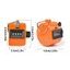 OXXGGKAO Cầm Tay Tally Counter Tay Cơ Máy Bấm 4 Chữ Số Số Đếm Clickers Bộ đếm để Coaching Go