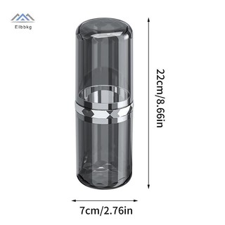 ELBBKG Kem Đánh Răng Đựng Bàn Chải Đánh Răng Du Lịch Phòng Tắm Tổ Chức Di Động Cốc Giặt Hộp Bảo Quản Bàn Chải Đánh Răng Nước súc Miệng Nhựa Mới