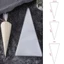 TOPTOOLCX 50 Cái / bộ Túi Đựng Bánh Ngọt Kem, Túi Ống Đa Năng Dùng Một Lần, Túi Chuẩn Bị Thực Phẩm Trong Suốt Phụ Kiện Làm Bánh Nhà Bếp