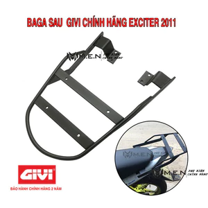 Baga Givi sau hiện đại xe MV-EXCITER 2011 men tháo lắp dễ cho người sử dụng đi phượt [SALE HOT]