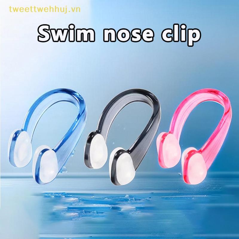 Nhíp Bơi Mũi Kẹp Bơi Mũi Kẹp Mũi Bảo Vệ Mũi Silicon Mềm Cao Su Mũi Cắm Cho Trẻ Em Và Người Lớn Lướt Sóng Lặn VN