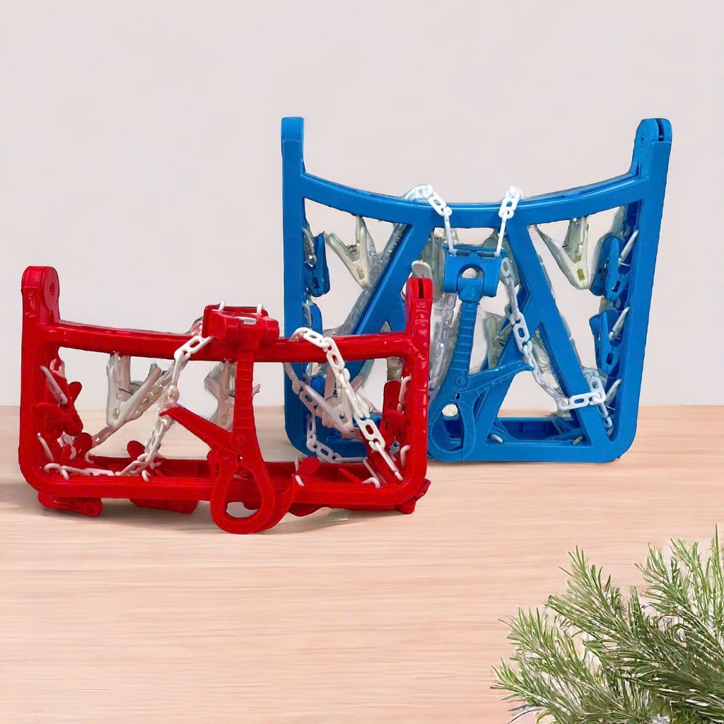 Móc Kẹp Vuông Nhựa Vinh Nam Plastic Móc Kẹp Quần Áo, Khăn 8 24 32 52 Kẹp -Móc Treo Tiện Lợi Xoay 360