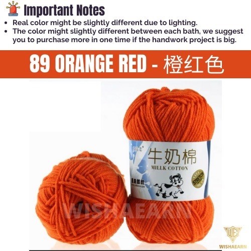 89 Orange Red