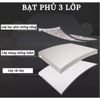 Bạt phủ xe ô tô MAZDA CX3,CX30,CX5,Mazda 2,mazda3,mazda6,CX8,BT-50 - Bạt phủ ô tô 3 lớp chống xước có khóa kéo cánh cửa