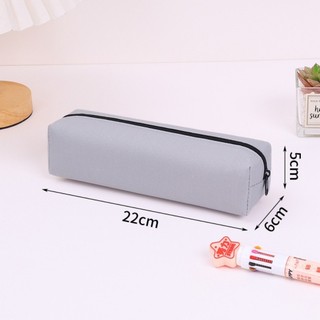 Túi đựng bút màu trơn hình bát giác Hộp văn phòng phẩm đơn giản Hộp đựng bút chì dung tích lớn Túi lưu trữ di động Màng chống thấm bên trong Túi đựng bút chì vải Oxford Thích hợp cho học sinh