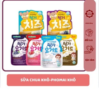 "Sữa Chua Khô và Phô Mai Khô Ivenet Hàn Quốc cho trẻ từ 7 tháng tuổi"