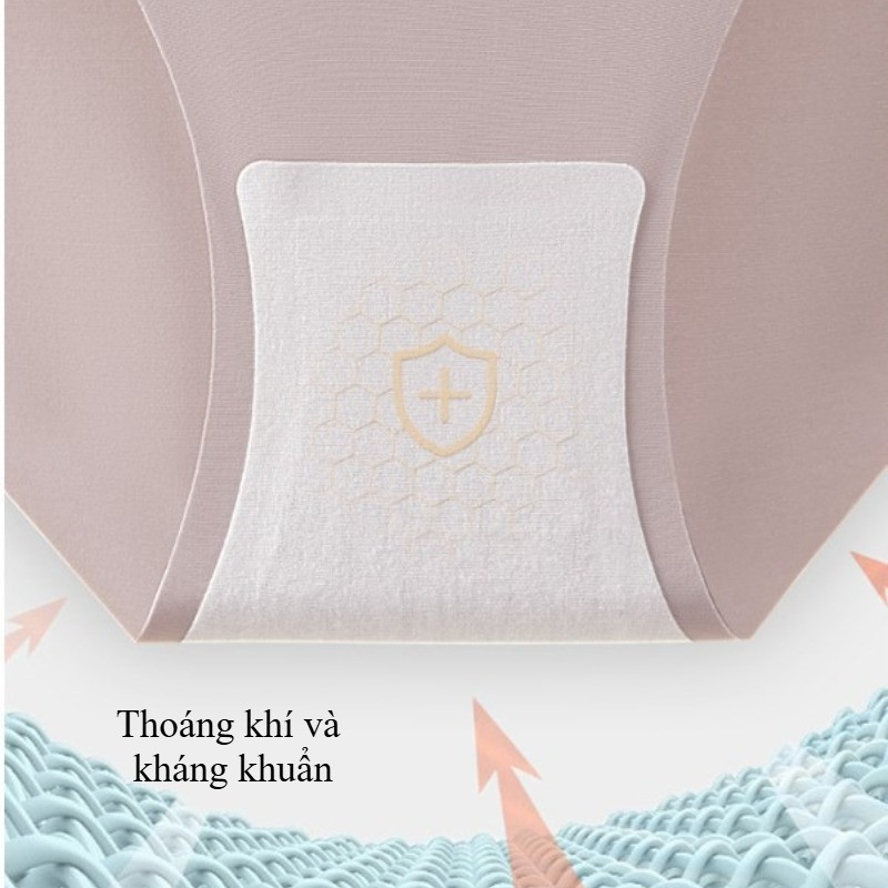 Quần bụng thắt lưng cao, Nâng Mông & Gen Bụng, Chất Liệu Mềm Co Dãn, Đáy Quần Kháng Khuẩn