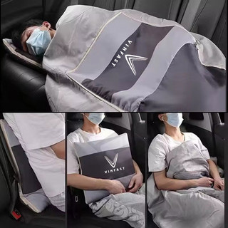 Multifnctional Vinfast Xe Chăn Chăn Gối Eo Đệm Điều Hòa Không Khí Chăn Cho Vinfast Lux A Fadil President SA VF5 VF8 VF9 E34 Phụ Kiện Nội Thất