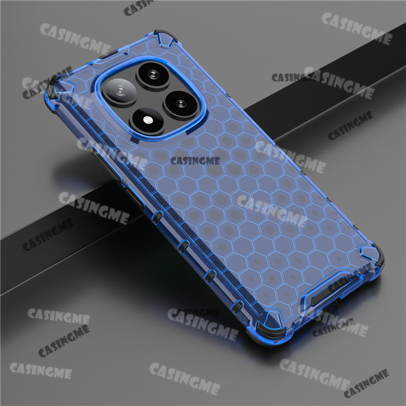 Poco X7 2025 Vỏ tổ ong trong suốt chống sốc cho POCO X7 X7Pro PocoX7 PocoX7Pro ProX7 7X X 7 Pro View Acrylic tản nhiệt Vỏ điện thoại TPU + PC Hybrid