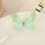 CATIYAHA 50 Miếng Dán Bướm Vải Organza, Miếng Dán Thêu Bướm Voan Mờ Màu Gradient, Miếng Dán Bướm Lưới Mô Phỏng Hai Lớp